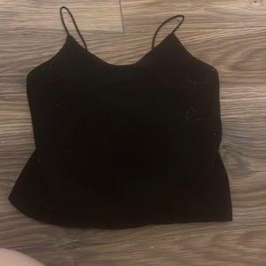 black tank top